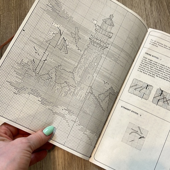 Elsa Williams Paddy’s Cove Counted Cross  Stitch Kit Lighthouse Seascape 10”x14” - Picture 10 of 10